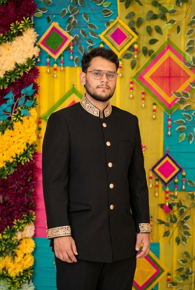 Yadunandan Singh in formal bandhgala attire — portrait